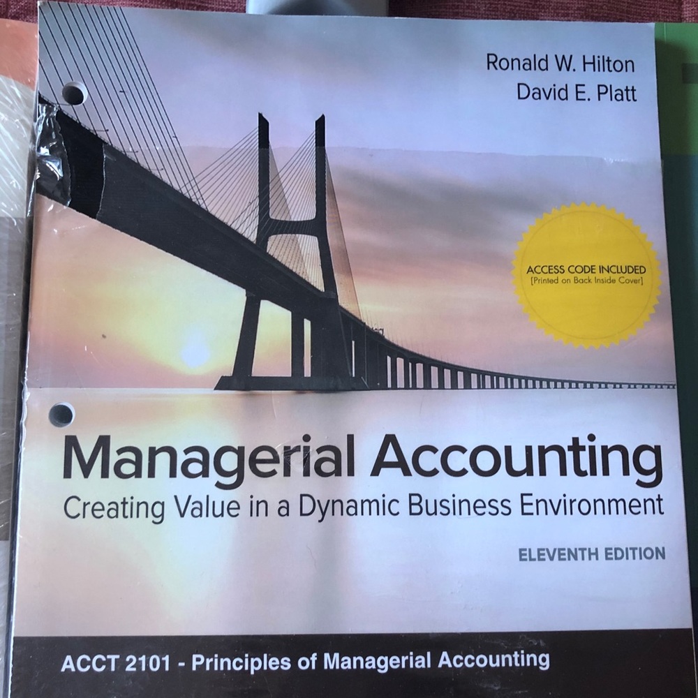 Accounting textbook